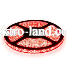 Светодиодная лента красный цвет B-LED 3528-120 R IP65 влагозащищенная, 1м